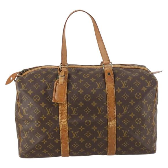 LOUIS VUITTON Monogram Sac Souple 45 Boston Bag Vintage M41624 - Picture 2 of 13